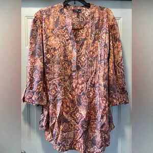 Cocomo WOMAN | ladies baby doll top. Size: 2X